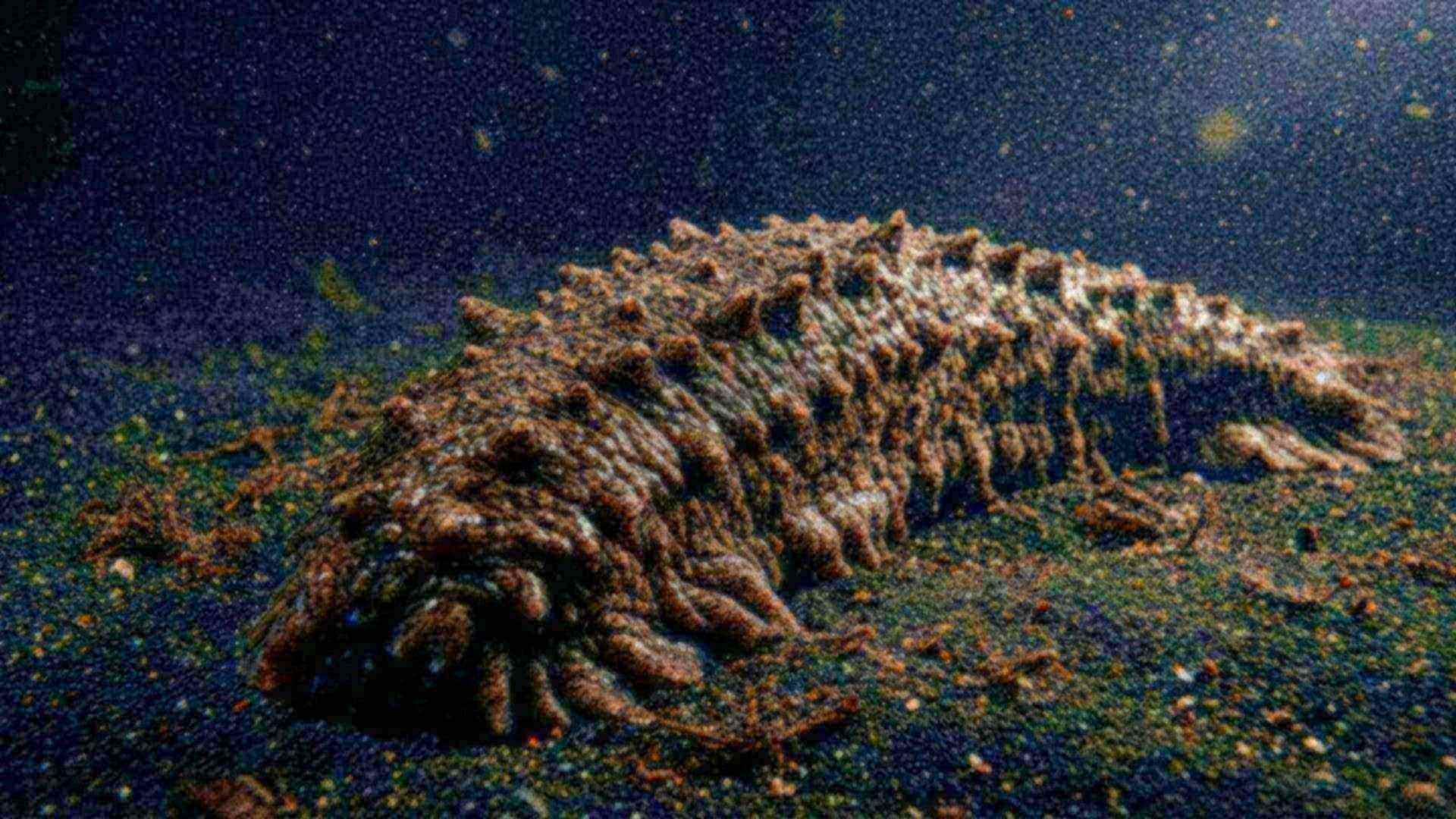 La peau du concombre de mer — Holothuroidea