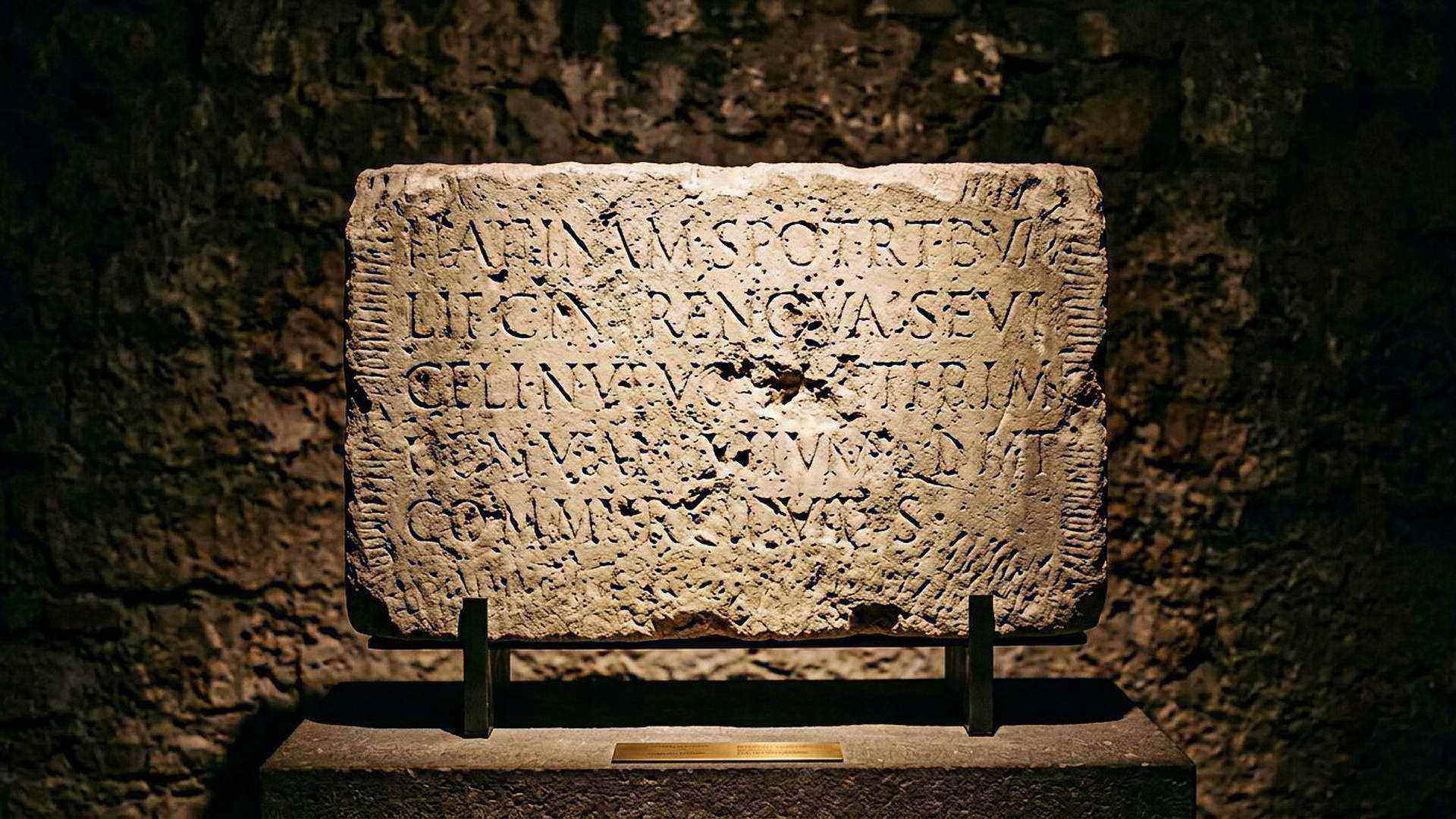 Inscription de Ponce Pilate — reconstitution numérique