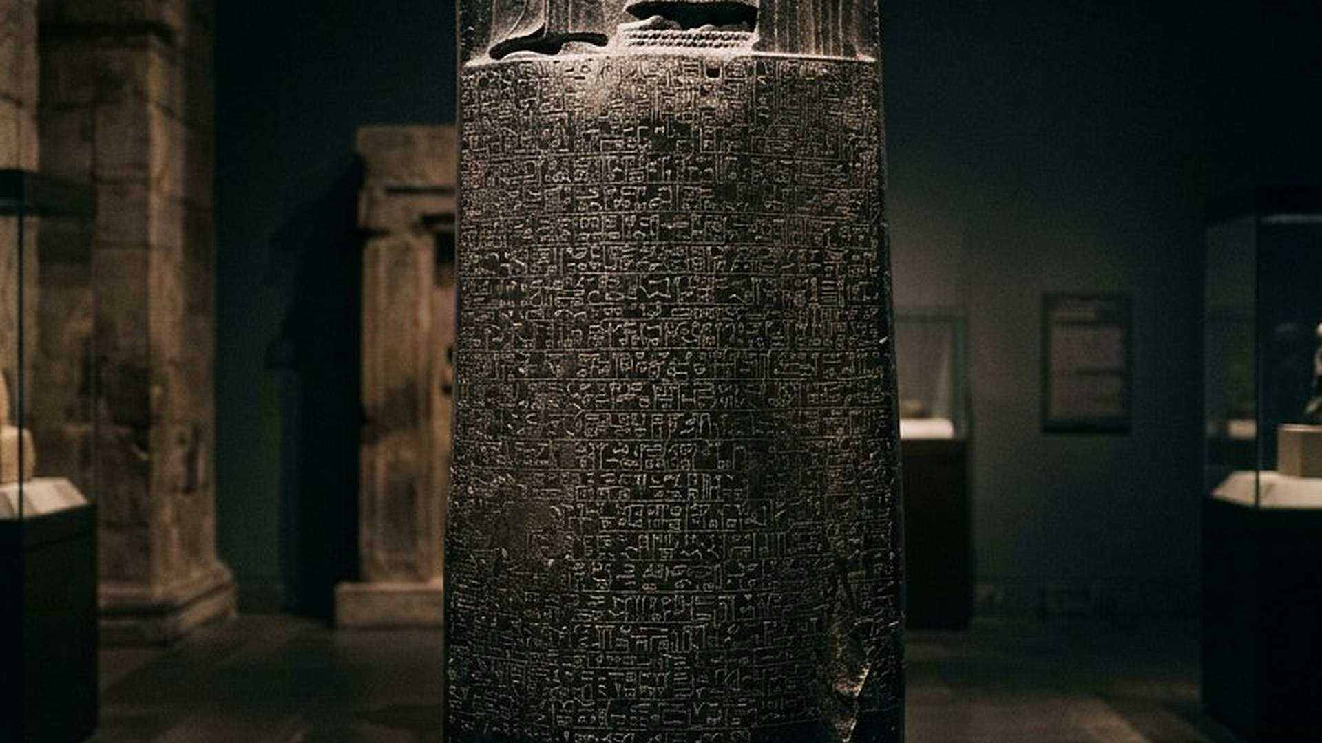 Code de Hammurabi — reconstitution numérique