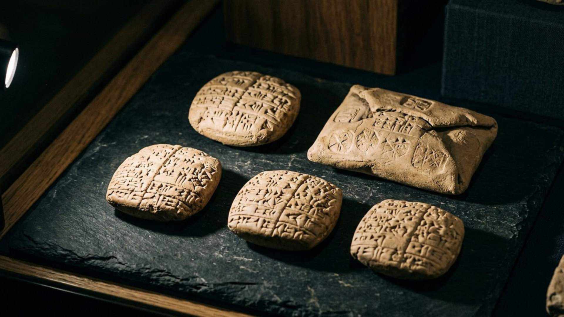 Tablettes de comptabilité du palais de Babylone — reconstitution numérique