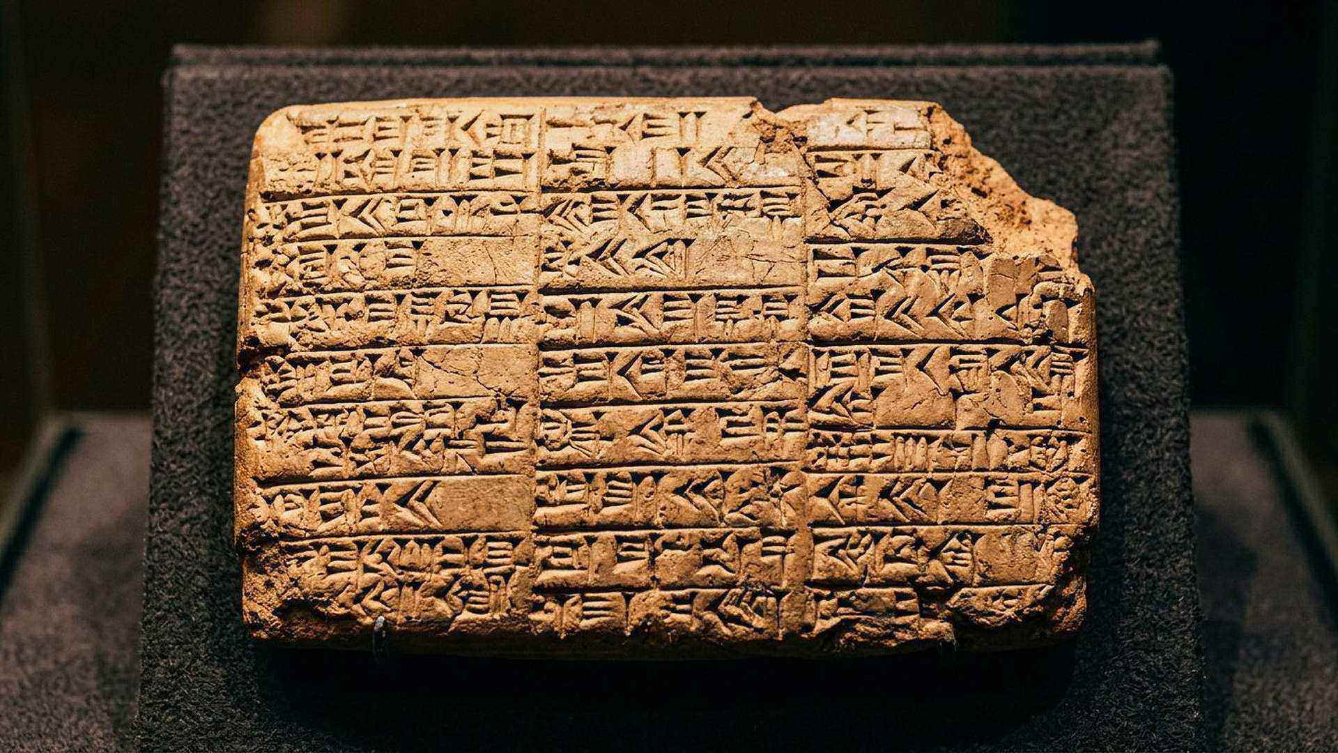 Tablette XI de Gilgamesh — reconstitution numérique