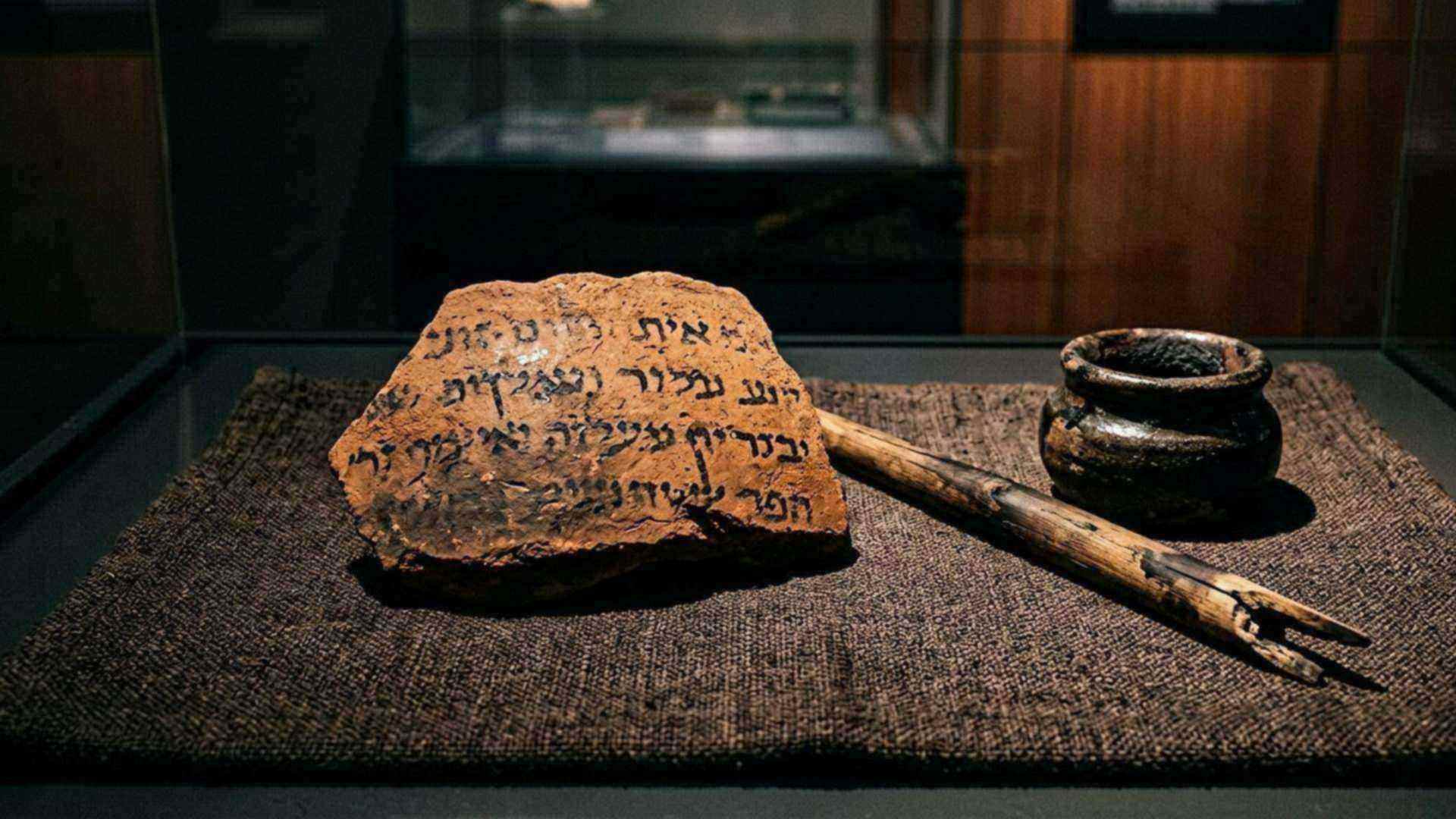 Ostraca de Lakish — reconstitution numérique