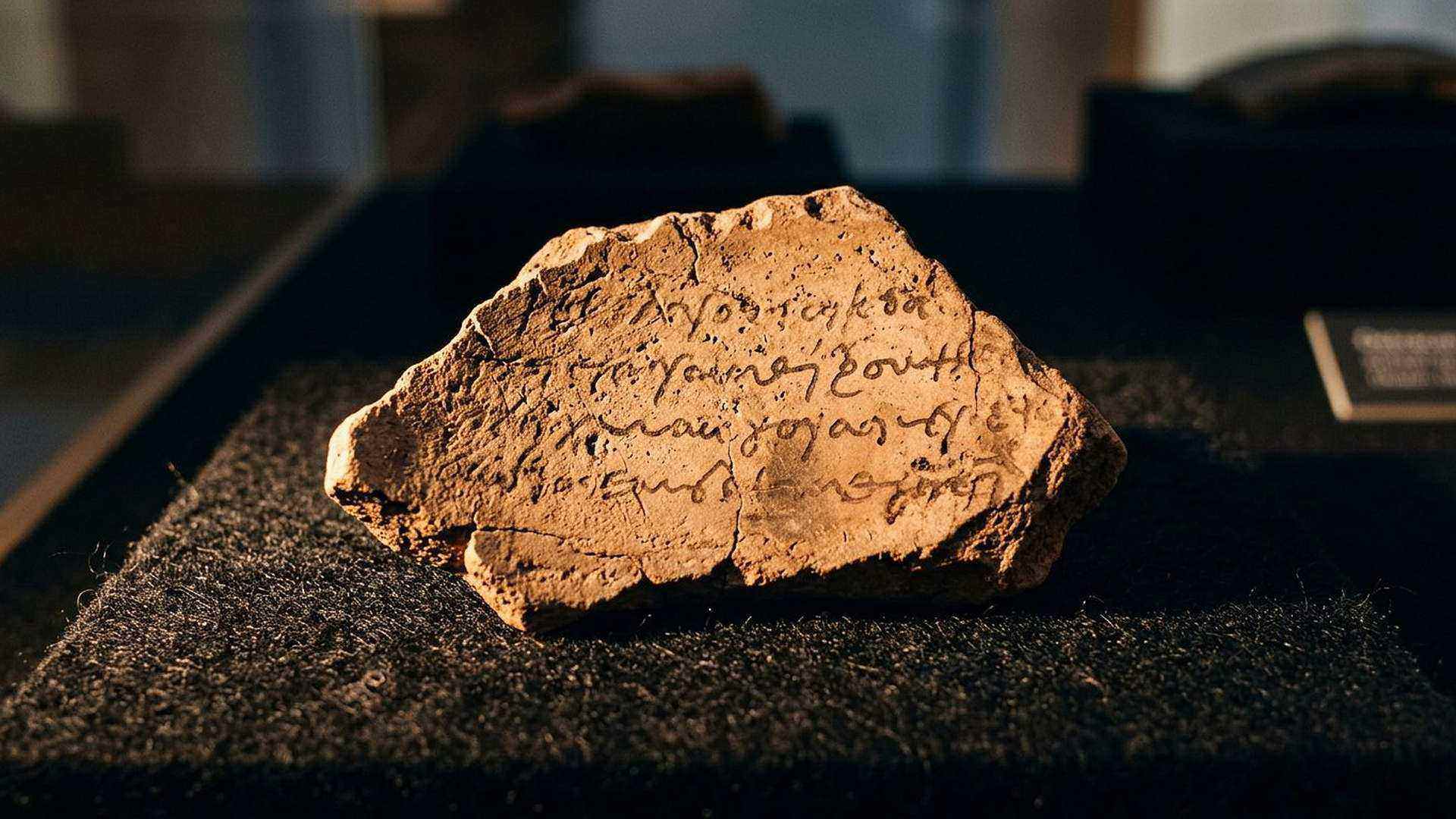 Ostraca d'Arad — reconstitution numérique