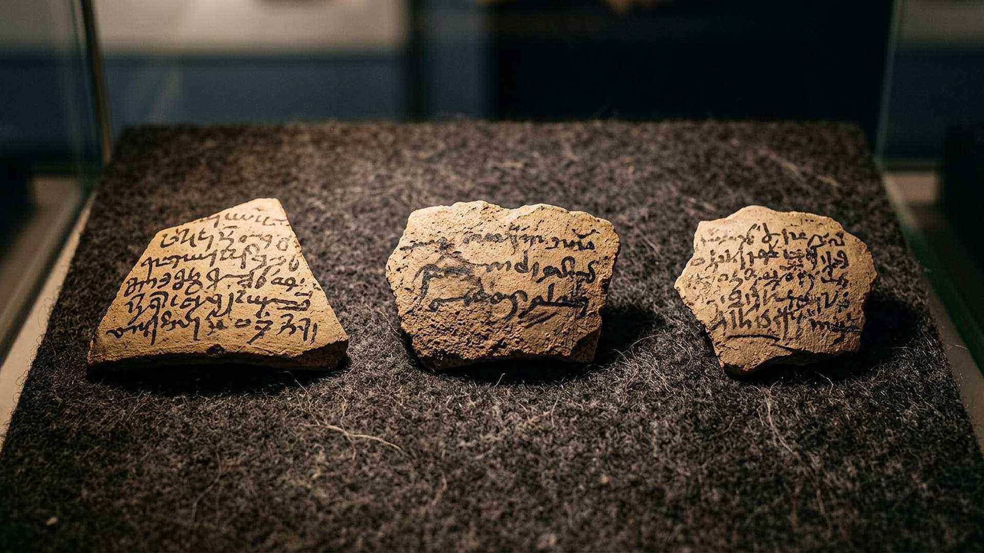Ostraca de Samarie — reconstitution numérique
