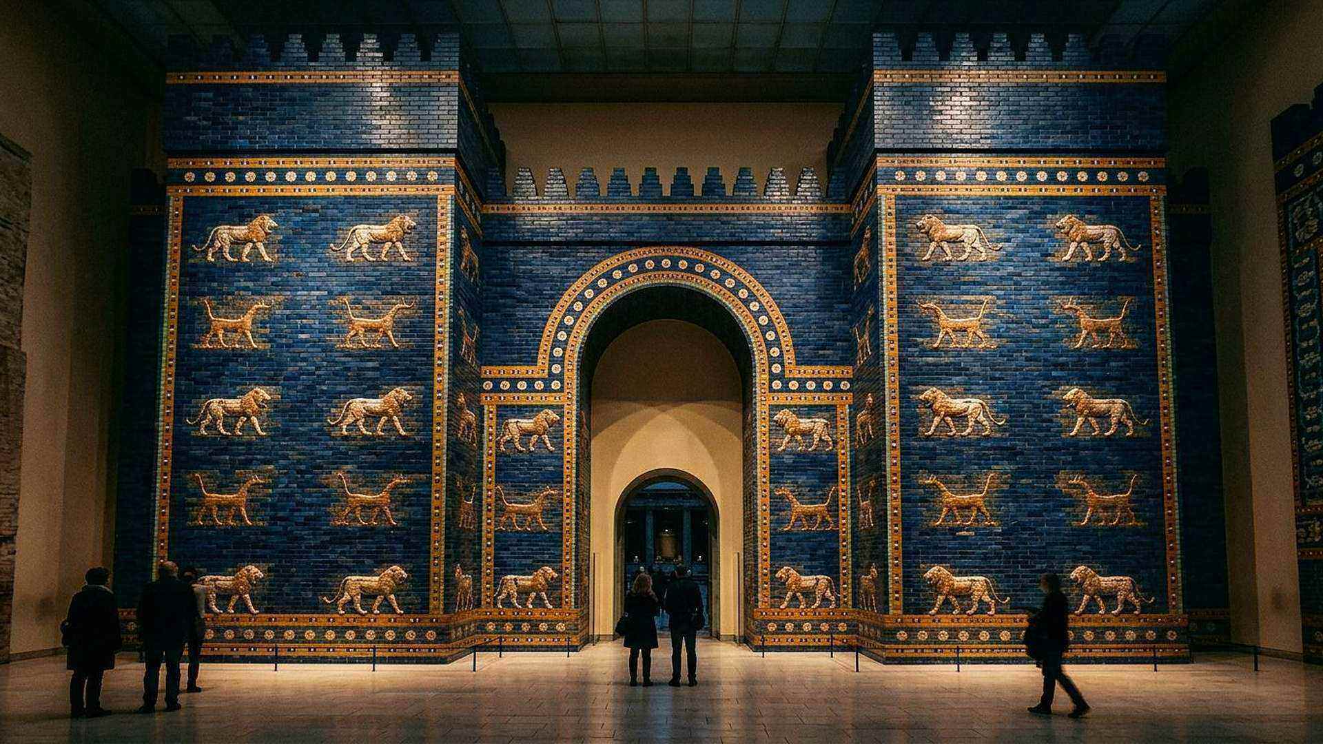 Porte d'Ishtar — reconstitution numérique