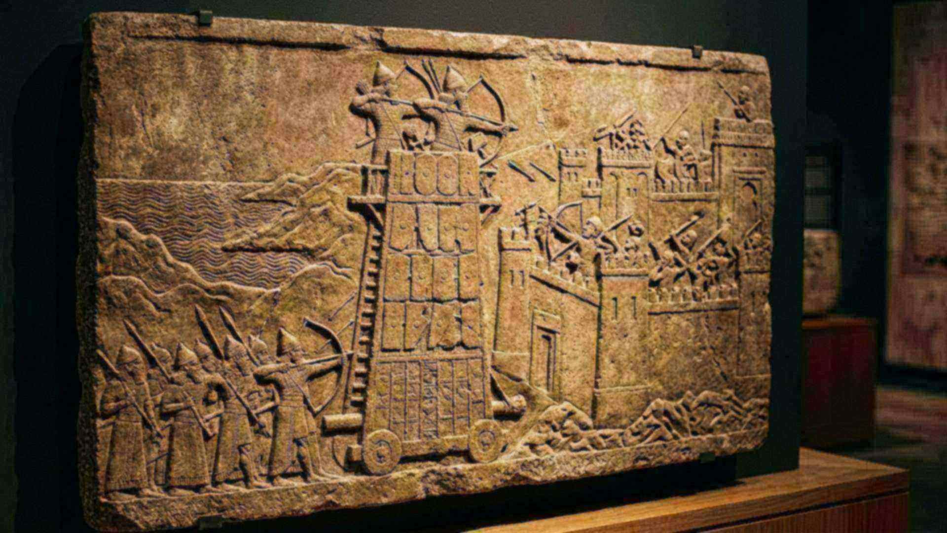Siège de Tyr par Nabuchodonosor — reconstitution numérique