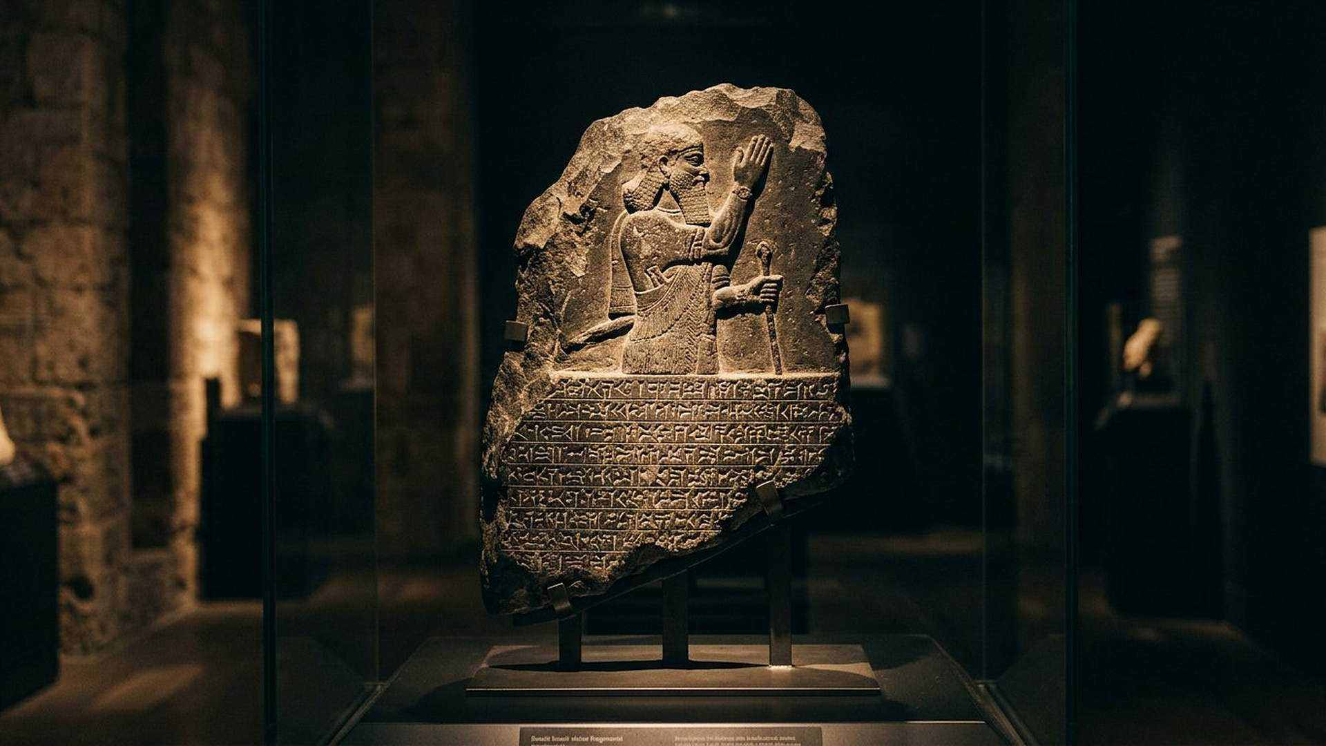 Stèle de Zakkur — reconstitution numérique