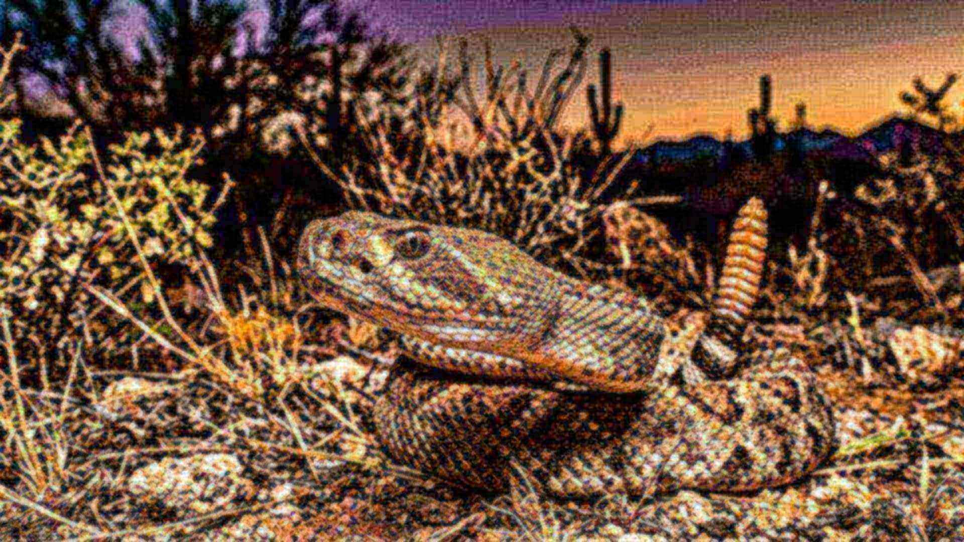 La vision thermique du serpent — Crotalus