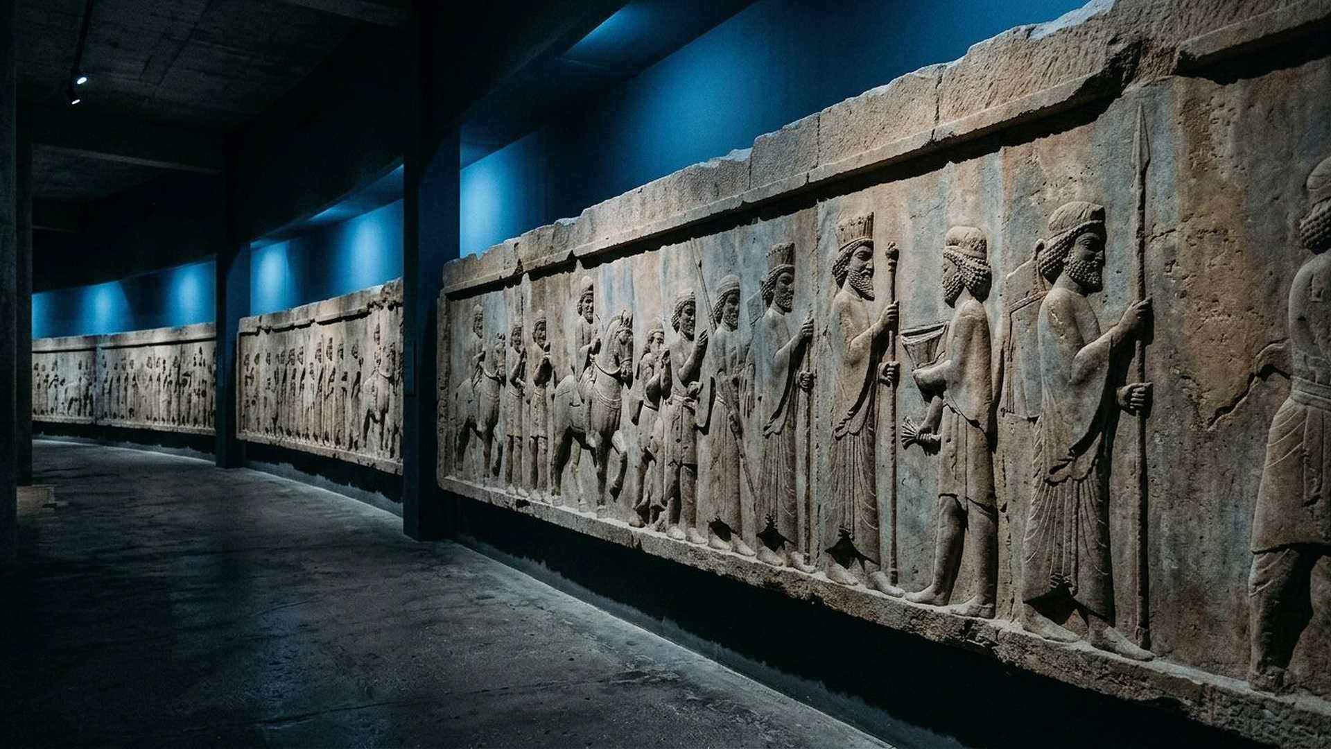 Les rois alignés sur la pierre : le chapitre suit une chronologie, et chaque règne a laissé des monuments.