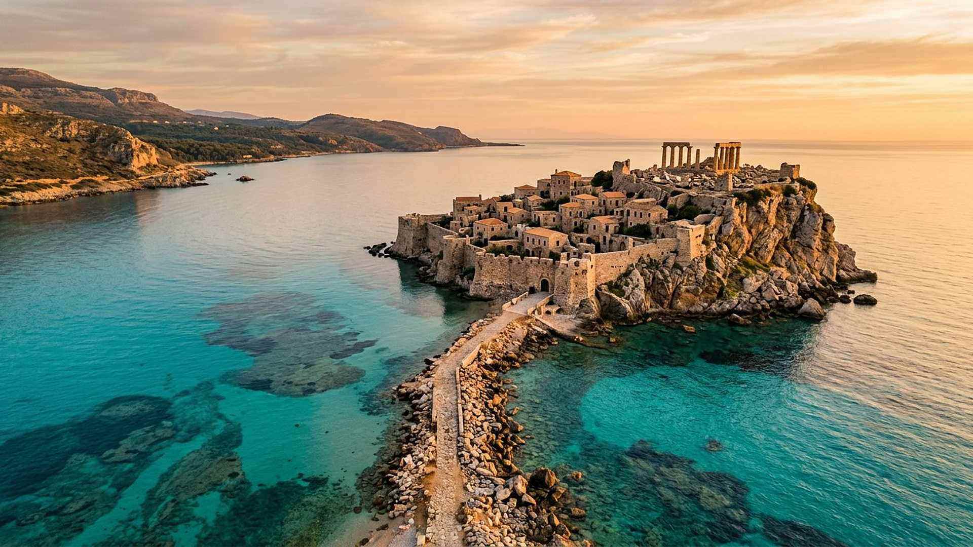 L’île, la mer et la chaussée : ce que la prophétie décrit, la géographie le permet, et l’archéologie le confirme.